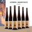 Angebotskiste mit sechs Flaschen Roter Glühwein vom Weingut Lamberth, Beispielfoto